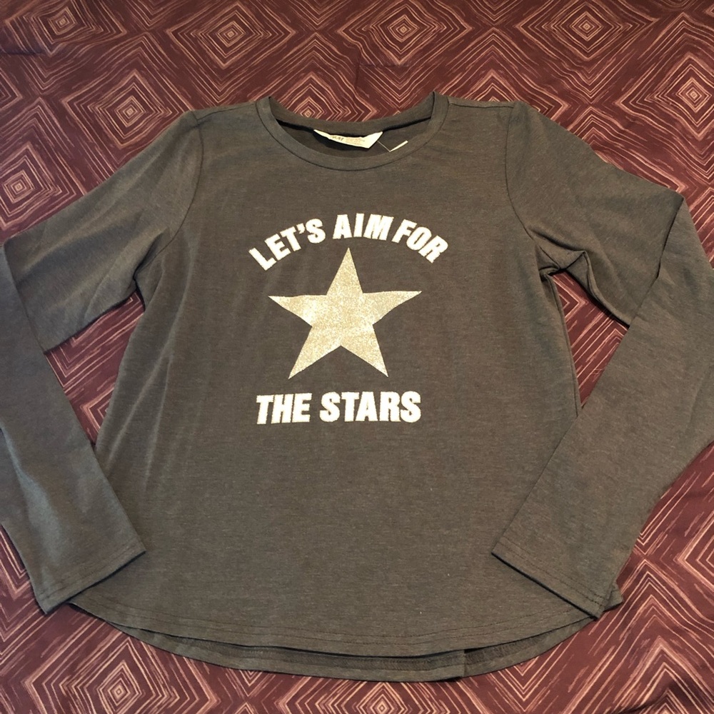 H&M Girls Long Sleeved Tee, NWT, 14Y